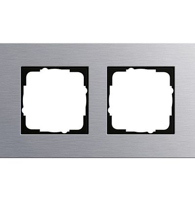 Рамка 2-постовая, алюминий Jasmart