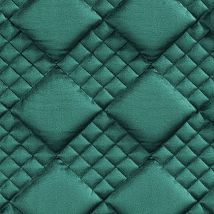 Фото: Стеганые обои  темно-зеленые дизайн Вафельный 20-015-132-20- Ампир Декор