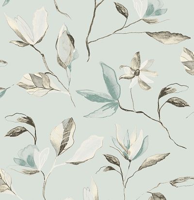 Обои с крупными  цветами ZEN004 Khroma Zoom