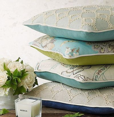 французские льняные ткани 10374.03 Nobilis - 1