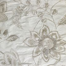 Фото: шелковая ткань с цветами 10436-03- Ампир Декор