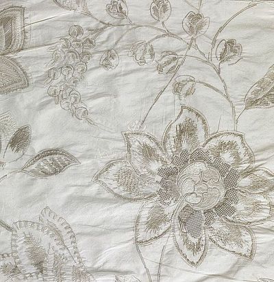 шелковая ткань с цветами 10436-03 Nobilis