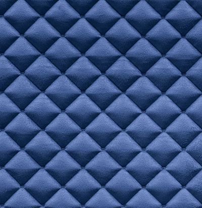 Стеганые обои  ярко-синие королевский дизайн 20-008-120-20 