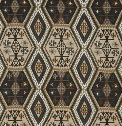 английская портьера FD282/A130 Buckland Charcoal/Bronze Mulberry