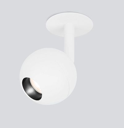 Встраиваемый поворотный светодиодный светильник Ball 8W 4200K белый 9925 LED Elektrostandard Pro