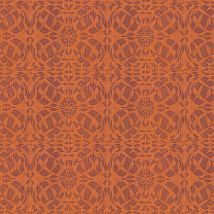 Фото: обои оранжевые текстильные 23540- Ампир Декор