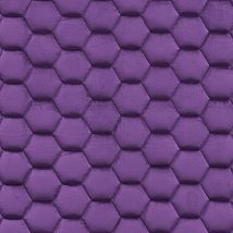 Фото: Стеганые обои  фиолетовые дизайн соты 20-006-136-00- Ампир Декор
