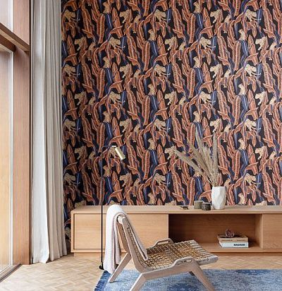 Обои с леопардом в джунглях OMB106 Khroma Zoom - 1