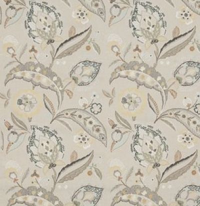 льняная ткань FD740/A101 Oakwood Woodsmoke Mulberry