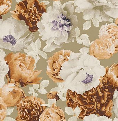 Обои с крупными пионами KEN004 Khroma