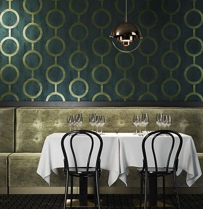 Обои с крупными кольцами PRI204 Khroma - 1