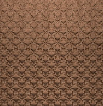 Стеганые обои светло-коричневые дизайн амулет 10-011-106-27 