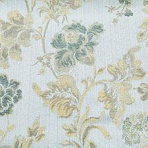 Фото: Жаккардовая ткань с цветочным рисунком 1435495- Ампир Декор