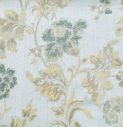 Жаккардовая ткань с цветочным рисунком 1435495 
