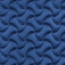 Фото: Стеганые обои  ярко-синие дизайн Пазл 10-009-120-20- Ампир Декор