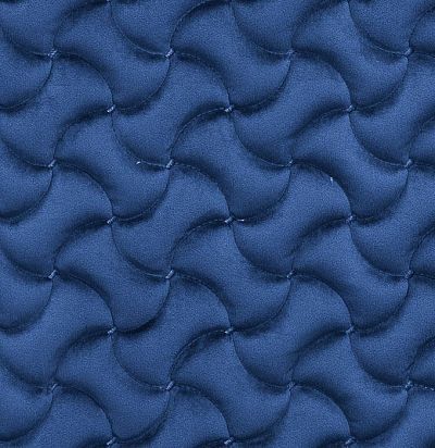 Стеганые обои  ярко-синие дизайн Пазл 10-009-120-20 