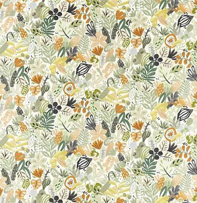 Ткань с растительным дизайном 120878 Scion