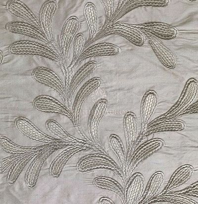 шелковая ткань с листьями 10435-24 Nobilis