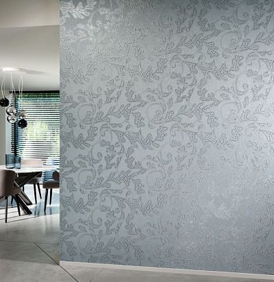 обои серебристо-голубоватые 54120 ARTE - 1