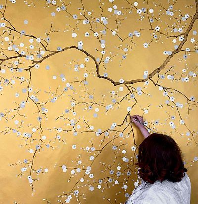 Обои ручной росиписи AF02  - 1