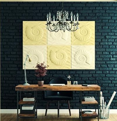 M-0047 3D  Underwater Дизайнерская панель  - 1