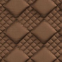 Фото: Стеганые обои  светло-коричневые дизайн Вафельный 20-015-106-27- Ампир Декор