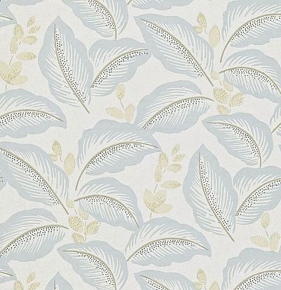 голубые обои для спальни 212146 Sanderson