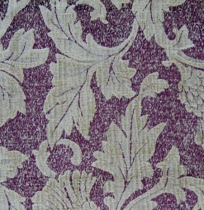 ткань из хлопка фиолетовая Glencoe Damson Voyage Decoration