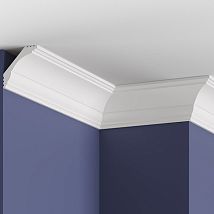 Фото: MC100 карниз (69х69х2000 мм)- Ампир Декор