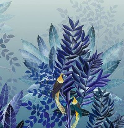 Панно с экзотическими птицами DGTRI1031 Khroma - 1