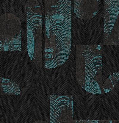 Обои с этническими масками TRI303 Khroma