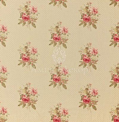 Английские ткани цветы розы DCOURO-204 Sanderson