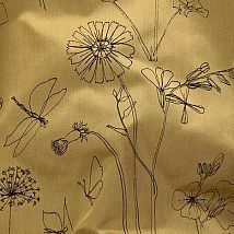 Фото: хлопковая портьерная ткань с вышивкой Elena 05- Ампир Декор