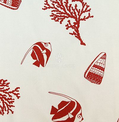 Ткань с морским рисунком 1751388 