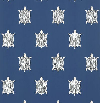 Обои Thibaut Biscayne T5771 Turtle bay Blue 