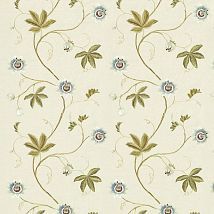 Фото: Ткань с крупным растительным орнаментом 237195- Ампир Декор