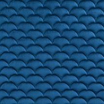 Фото: Стеганые обои темно-синие дизайн Ардеко вертикальный 20-024-121-00- Ампир Декор