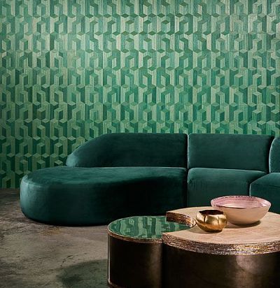 Обои из шпона с геометрией 38240 ARTE - 1