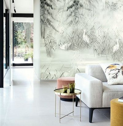 Панно декоративное с журавлями DG2VOL1011 Khroma - 1