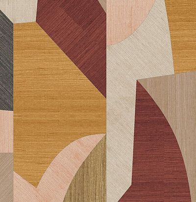 Обои из сизаля с геометрическим рисунком 72770 ARTE