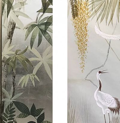 Обои ручной росиписи AK02 