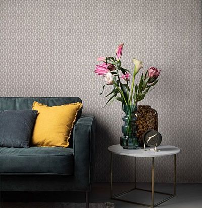 Обои с мелким геометрическим рисунком 086570 Rasch Textil - 1