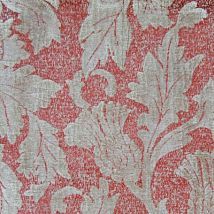 Фото: ткань из хлопка красная Glencoe Rust- Ампир Декор
