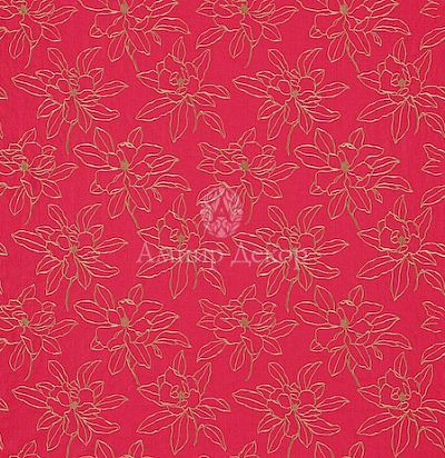 Английские ткани цветы магнолии DPARMA-304 Sanderson