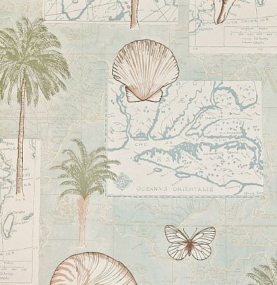 Обои с картой PW78010/1 Baker Lifestyle