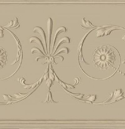 Рельефное стеновое покрытие (бордюр) Lincrusta  RD1958 Diana Lincrusta