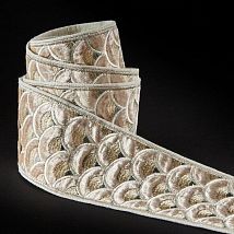 Фото: Тесьма с вышивкой 60066-991- Ампир Декор