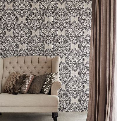 обои для стен темного оттенка 356031  - 1