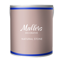 Фото: Mallers Natural Stone (эффект камня) декоративное покрытие (14 кг.)- Ампир Декор