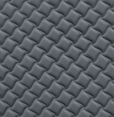 Стеганые обои серые матовые дизайн клевер 10-003-003-27 